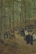 Memorial Service for Emperor Frederick at Kosen Max Liebermann